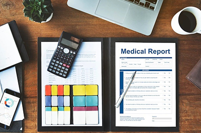 medical report record form history patient