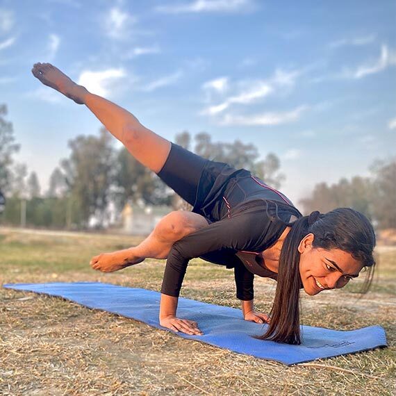 Female Yoga Instructor Dwarka Delhi