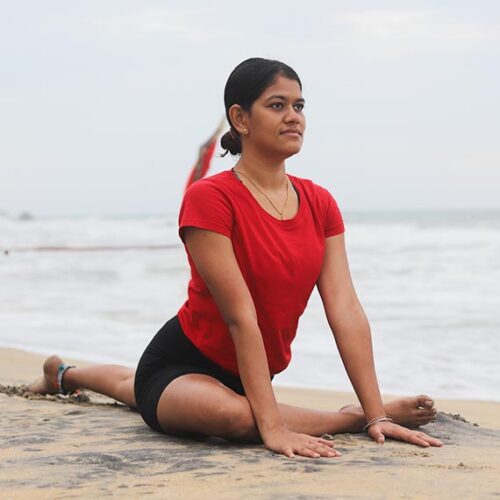 Yoga teacher at home Jayshree HSR Layout Bangalore