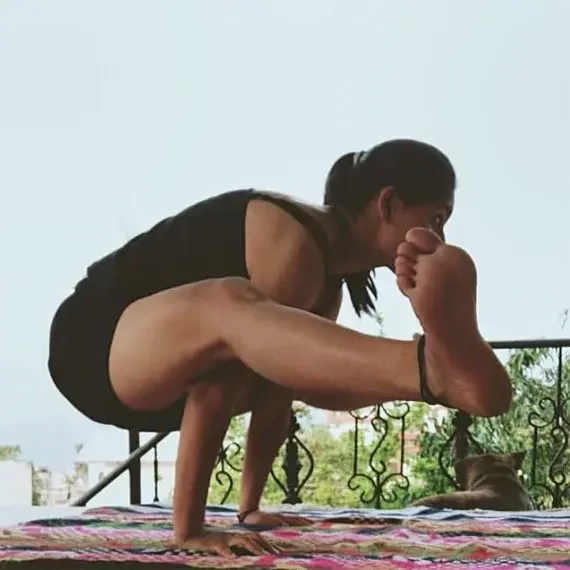 Female Yoga Teacher at Home Noida